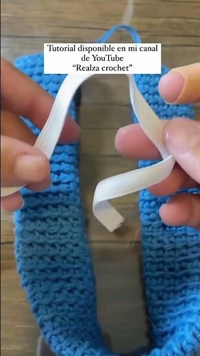 Cómo tejer una coleta para el cabello #crochet #shorts #tutorial