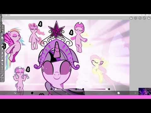 MLP Speedpaint - base making the elements of harmony