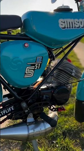 Simson S51 Tuning #moped #simson #simsontuning #simi #2tak #s51