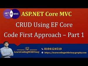 ASP.NET Core MVC CRUD with EF Core Code First Approach | Real-World Project – Part 1