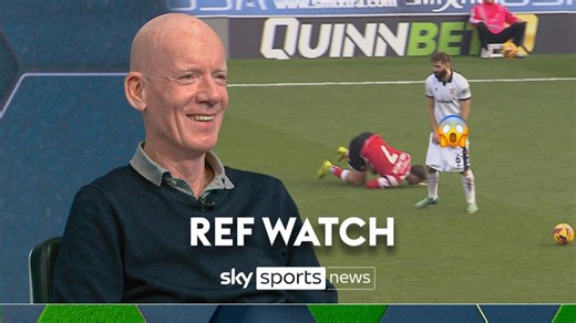 Ref Watch: Should there have been a free-kick for Turnbull having his shorts pulled down? | 'His shorts are round his knees'
