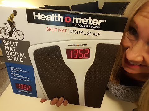 Healthometer Split Mat Digital Scale Review by Kim Townsel