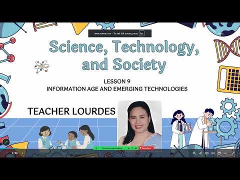 Lesson 9. Information Age and Emerging Technologies