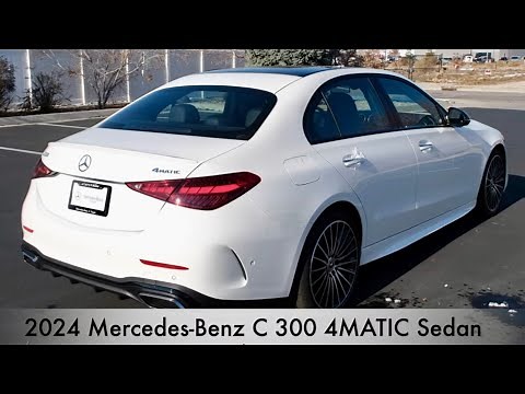 New 2024 Mercedes C 300 4MATIC Sedan Test Drive & Review | Mercedes Lounge