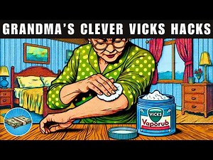Grandma's 45 Clever Vicks VapoRub Hacks that will BLOW YOUR MIND & MAKE LIFE EASIER!!!