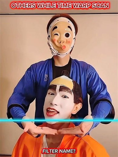 Tutorial Filter Time warp Scan #shorts