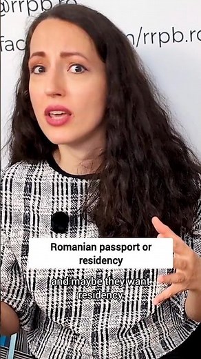 Romanian passport or residency