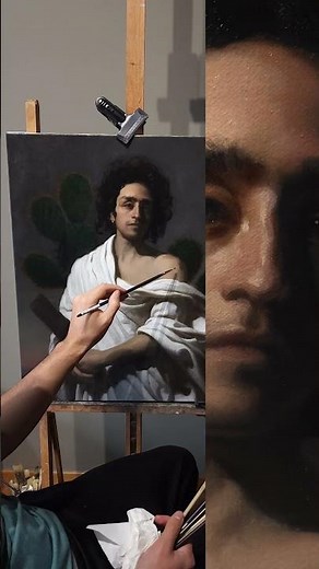 My New Oil Painting - Modern Classicist