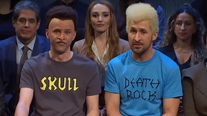 Ryan Gosling's BEAVIS AND BUTT-HEAD Sketch Totally Broke SATURDAY NIGHT LIVE