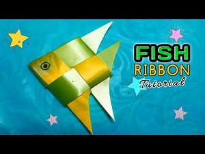 DIY Fish - How to Make Ribbon Fish - Easy Fish Ribbon Tutorial