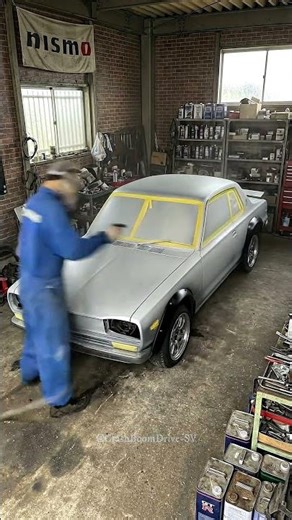 Restoring a Completely DESTROYED: 1971 Nissan Skyline GT R Hakosuka Restoration | ASMR Restoration