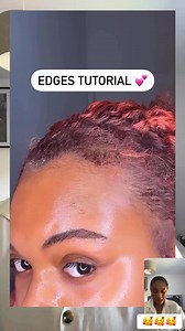 Edges on fleek #goviral #hairstyle #fyp | Becky Osahenrumwen