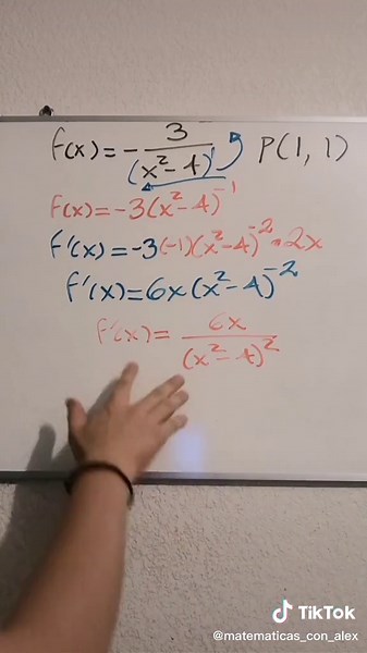 Ecuación de la Recta Tangente en Cálculo Diferencial