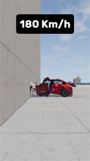 Tesla Model 3 Crush Test - BeamNG.drive