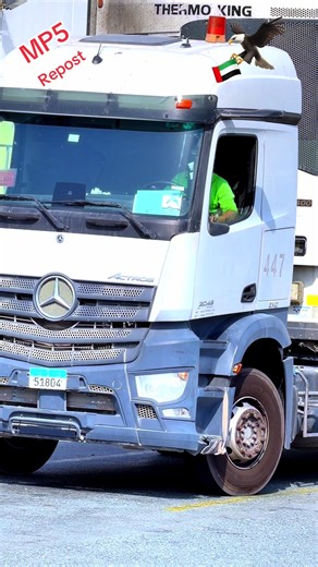 Mercedes-Benz MP5 Truck Showcase in DXB