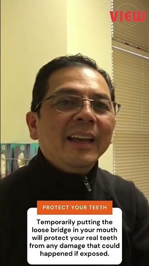 Temporarily Re-Cement a Loose Bridge with Denture Adhesive | View Mobile Dental