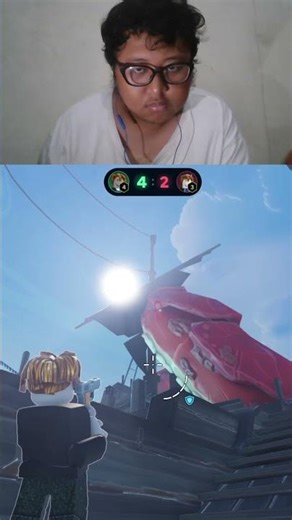 Invisible, But Hidden Above #shorts #overkill #roblox