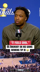OG Anunoby game-winning tip: ‘It feels cool.’