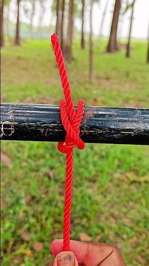Best Rope Knot Trick for Beginners Super Easy ✅💯 #shorts #lifehacks #viral