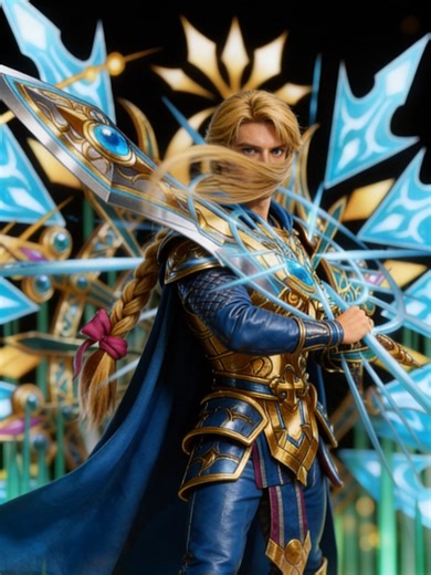 Brave Frontiier Atro AI the legendary hero of Brave Frontier! 🌟 With unmatched courage and powerful skills, he leads the charge against darkness. ⚔️✨ #Anime #AI #BF #Game #Mobile