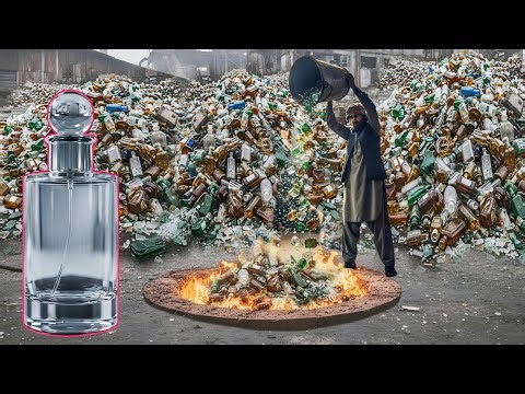 How Old Perfume Bottles Are Recycled and Turned into New Ones