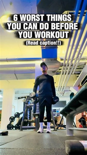 Make sure to avoid these things in order to maximise MUSCLE GROWTH 👇👇 1️⃣EATING HEAVY MEALS 🍔 Big meals too close to training = cramps, sluggishness, and that "brick-in-your-stomach" feeling. Aim for a light meal or snack at least 1-2 hrs before. 2️⃣DOING CARDIO BEFORE LIFTING 🏃‍♂️ Long, intense cardio can pre-fatigue you and drain energy stores damaging your strength and performance in the gym. 3️⃣EXERCISING FASTED ❌ Fasted sessions can cause low energy, early fatigue, and poor lifts. Eat a