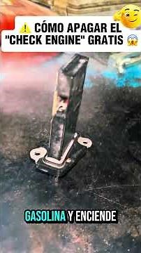 Limpiar SENSOR MAF para apagar Check Engine y Ahorrar Gasolina 🚗 #Shorts