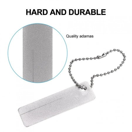 Fishing Hook Sharpener,Key Chain Fish Hook Sharpener Grinder Portable Grinding Tool for Saltwater Freshwater Ice Fishing Tools - Walmart.ca