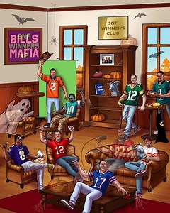 From Week 1 to Week 18, the 2022 SNF Winner’s Club is now complete. 💯🖼 | Sunday Night Football on NBC