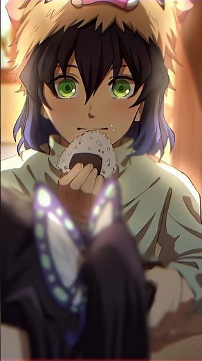 😍 Inosuke fell in love with Aoi in Demon Slayer