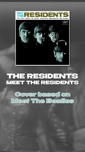 Meet The Residents - April 1974! #theresidents #shorts #musicdiscovery #avantgarde