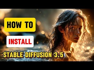 How to Install Stable Diffusion 3.5 (Step-by-Step Guide)｜Free AI Image Generator｜Full Tutorial