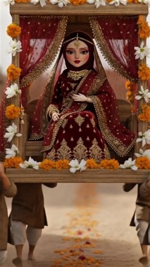 World’s Cutest Miniature Bride Wedding Transformation 😍👰 #shorts