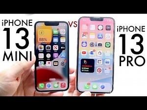 iPhone 13 Pro Vs iPhone 13 Mini In 2023! (Comparison) (Review)