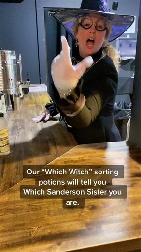 Our new Which Witch poison will allow you to join the Sanderson Sister squad! Available at The Cloak and Wand locations!
