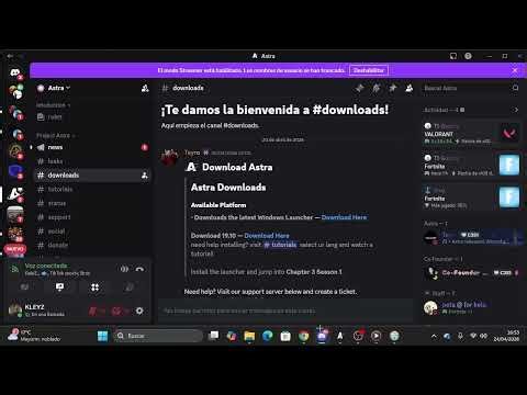 Tutorial de como instalar project astra (italiano)