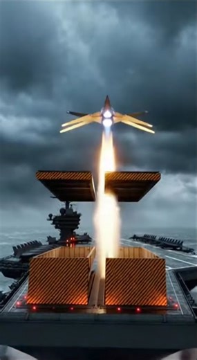 Future Carrier Launches Spaceship! 🚀 #SciFi #Future