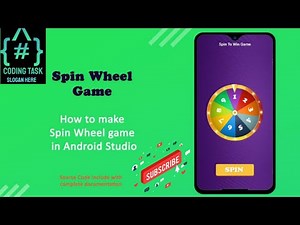 How to create Spin Wheel Game in Android | Spin Wheel Game Tutorials Android Studio