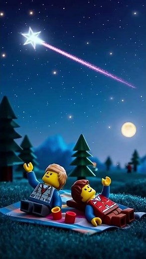 LEGO Life: Camping Night 🌌 Stars, Fire, and Marshmallows