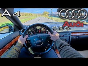 2003 Audi A4 Cabriolet 3.0 V6 (220HP) Automatic – POV Test Drive (4K)