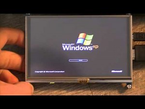 Petit test de l'écran 5" hdmi