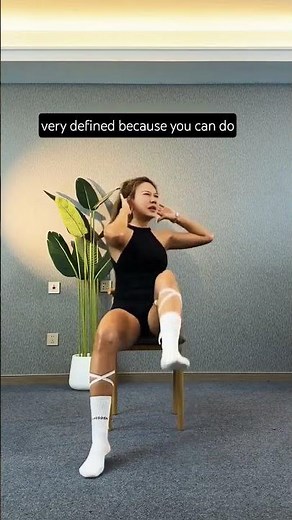 Because you can complete all the abdominal exercises, your belly is getting smaller and smaller