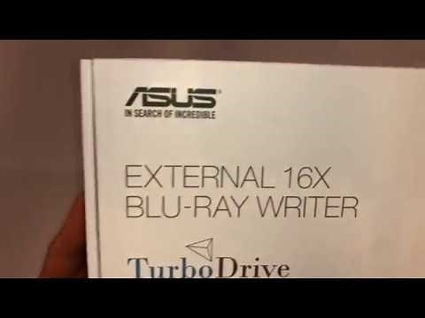 ASUS USB 2.0 3.0 External 12X Blu-Ray Re-writer MacOS Win BW-16D1X-U (03-2018)