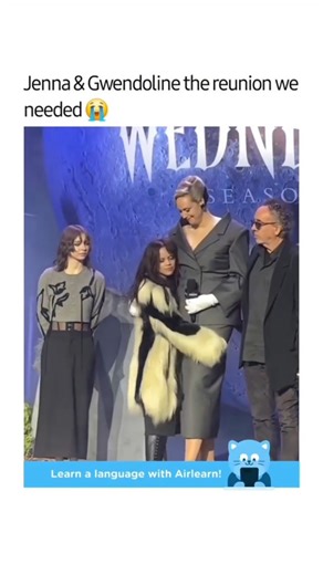 Vibing to the trends 😍 on Instagram: "Jenna Ortega and Gwendoline Christie recently had a highly anticipated reunion in Sydney while promoting the second season of "Wednesday." The two stars were seen together boarding a Sydney ferry to Cockatoo Island, joined by fellow cast member Emma Myers as part of press events. Fans were thrilled to see the duo together again, especially given Christie's impactful portrayal of Principal Weems-recently revealed to be returning Their reunion was more than j