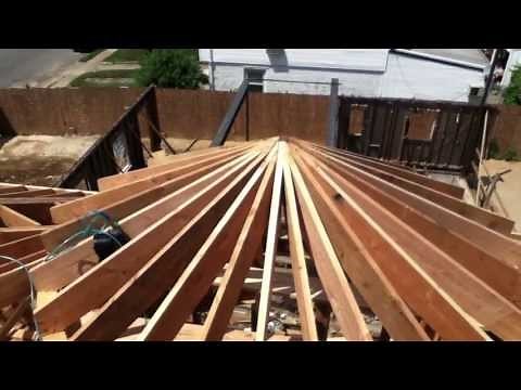 Making a Circular Roof , Queens NY