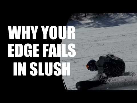 Why Your Edge Fails in Slush: The Physics of the "Snow Wall"