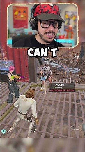 You can drop your ⛏️ in Fortnite?