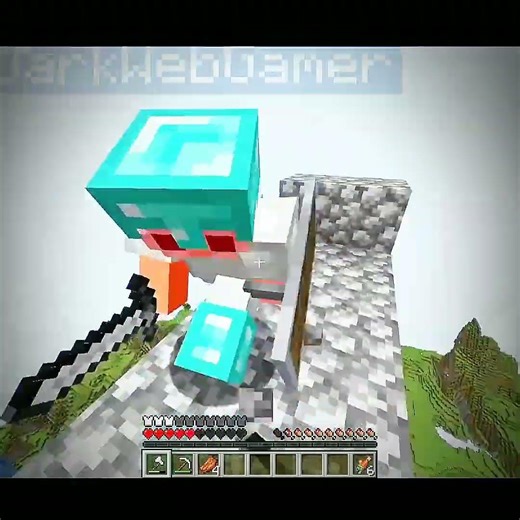 Senpai Spider first manhunt in Minecraft