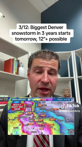 Denver Weather Forecast: Biggest Snowstorm in 3 Years Incoming