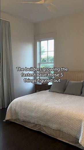 Fastest growing builders have these 5 things figured out